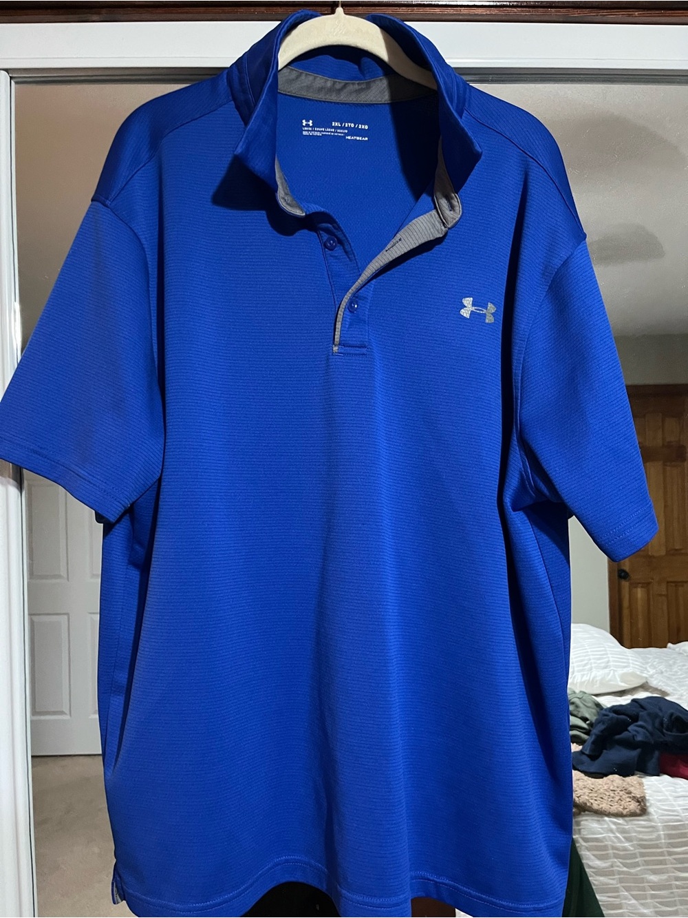 Under Armour Royal Blue Men's Short-Sleeve Performance Polo